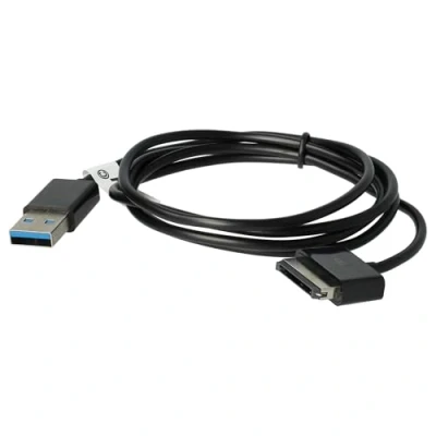Bild av vhbw USB kabel, datakabel, kompatibel med Asus EEE Pad Transformer TF101, TF300, TF201, TF700, TF700T, Slider SL101, Prime TF101G, TF300T, TF300TG