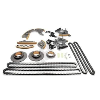 Bild av HEPU 21 0625 Jeu de distribution à chaînes avec roue dentée d&#039;arbres came Simplex AUDI: A5 B8 Coupe, Q7, A6 C6 Avant, VOLKSWAGEN: Touareg I