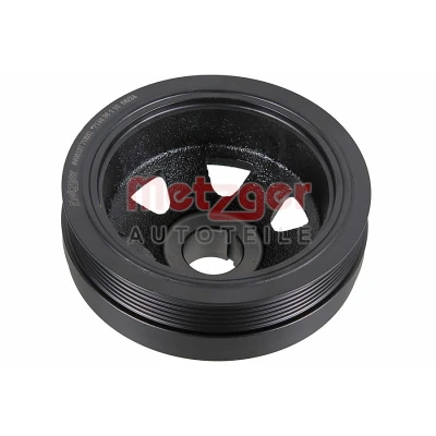 Bild av METZGER 6400137 Remskiva Vevaxel 6PK 157mm 5 utan skruv MERCEDES BENZ: C klass T modell, Sedan, CLS Coupe