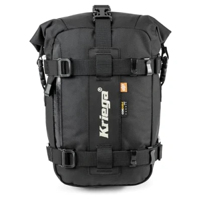 Bild av Kriega bakväska motorcykel väska topp/bakväska/tankväska US 5 Drypack vattentät, unisex, multipurpose, året runt, nylon, svart, lt.