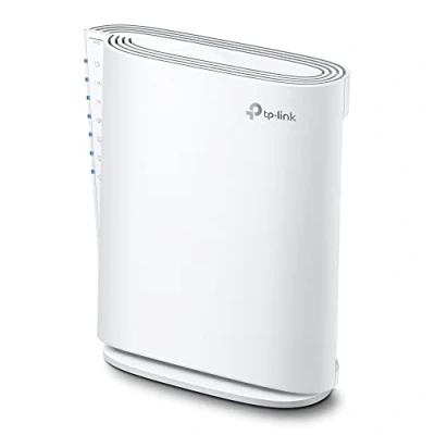 Bild av TP Link RE900XD WiFi 6 WLAN förstärkare repeater AX6000, 160 MHz kanal, 2,5 Gbit/s port 2 x Gigabit portar, 4 MU MIMO, WPA 3, den mest kraftfulla Wi Fi repeatern