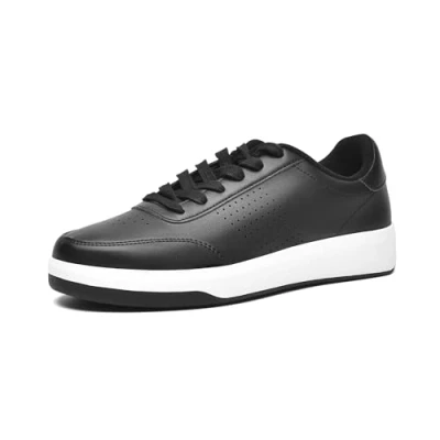 Bild av Bruno Marc vardagliga valvstöd för män mode sneaker bekväma finskor, Svart, 44 EU