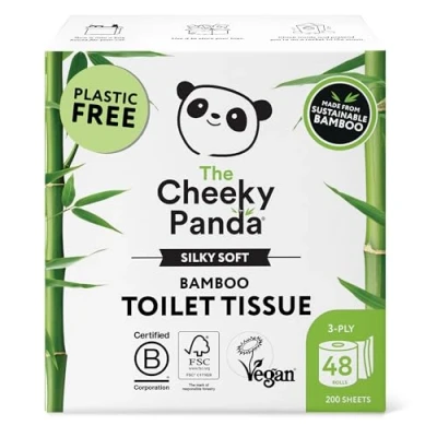 Bild av The Cheeky Panda 5060561630202 Toalettpapper, 48 rullar