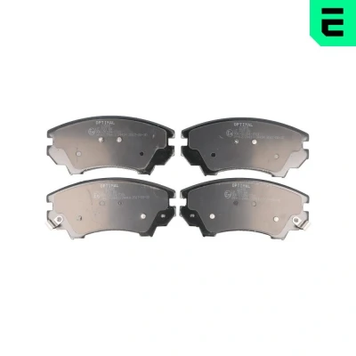 Bild av OPTIMAL BP 12455 Jeu de plaquettes frein Essieu avant avec indicateur d&#039;usure OPEL: Astra J 5 portes, Insignia A 3/5 portes