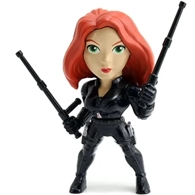 Bild av Jada Toys 253221014 Marvel Black Widow Figur i Metall, 10 cm, Från 8 år