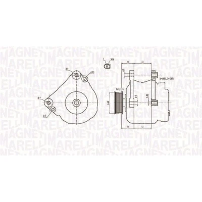 Bild av Generator, vw, 074903025K
