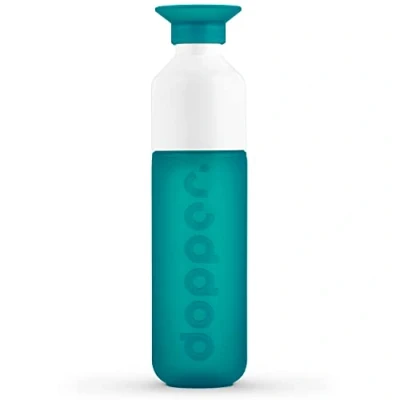 Bild av Dopper Original vattenflaska Tidal Teal 450ml BPA fri flaska, läckagesäker, återanvändbar, tunn, lätt dricksflaska för sport, fitness, skola, utomhus och kontor