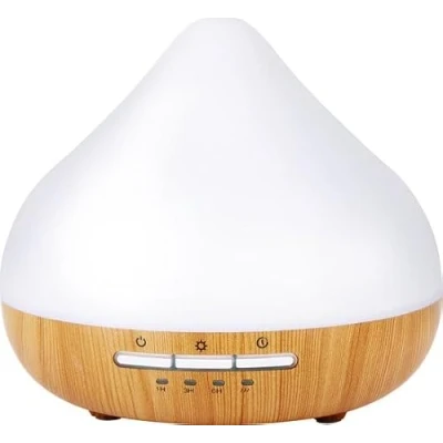 Bild av Grundig Diffuser eteriska oljor 300 ml elektrisk luftfuktare med LED och timer diffusor för trådlösa vit