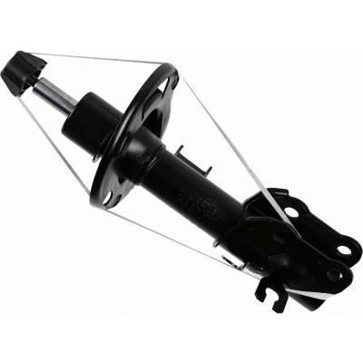 Bild av SACHS 317 511 Amortisseur gauche Pression de gaz Système bitube Jambe suspension Goujon en haut MAZDA: 6 Berline, Break