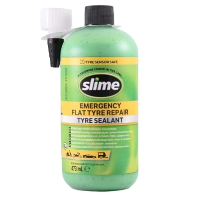 Bild av Slime 10125 Flat Tyre Puncture Repair Sealant, Smart Kit Refill, suitable for cars, Non toxic, eco friendly, 473 mL (16oz) bottle