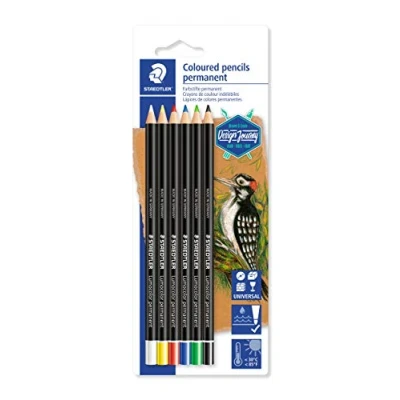 Bild av Staedtler Dry marker perm. 6 pcs 100% PEFC