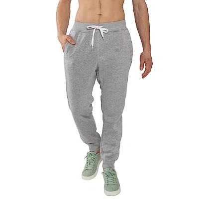 Bild av Southpole mäns aktiv basic joggingbyxor fleece byxor, Heather Grey Ne, M