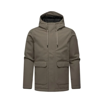 Bild av Ragwear herr varm vattentät vinterjacka kort med huva Mr Them YOUMODO S 3XL, Mocca25,
