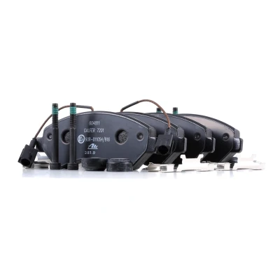Bild av ATE 13.0460 4811.2 Jeu de plaquettes frein contact signal d&#039;usure inclus avec vis d&#039;étrier accessoires