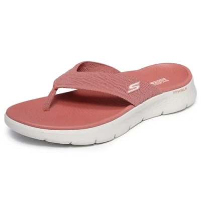 Bild av Skechers Dam O t g GO Walk Flex Sandal Splendor, Mauve Textile, 38 EU