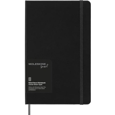 Bild av Moleskine Smart Notizbücher, Large/A5, Liniert, Fester Einband, Schwarz