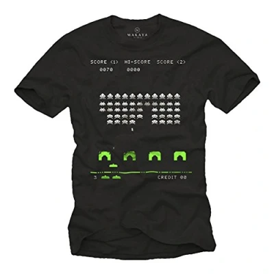Bild av Gamer T Shirt för Män Nerd IT Dator Svart XL