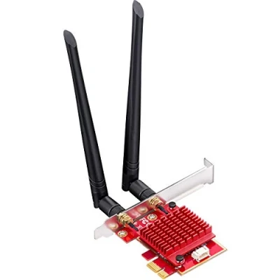 Bild av Cudy AX3000 WiFi 6 PCIe kort och Bluetooth 5.0 adapter