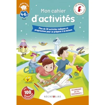 Bild av Mon cahier d&#039;activités des Alphas &quot;Déclic lecture&quot;: Plus de 30 activités ludiques et progressives pour se préparer à la lecture