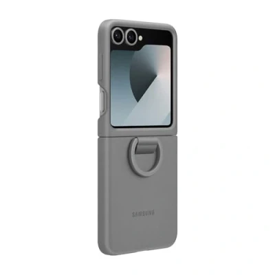 Bild av Samsung Silikon Back Cover med Ring Grå Galaxy Z Flip 6