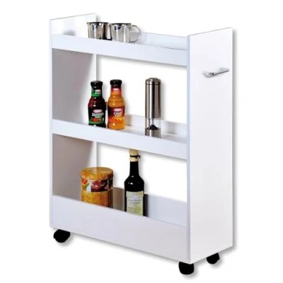 Bild av Kesper Nischhylla, material: FSC certifierad spånskiva, melaminbelagd, mått: 60 x 22 cm, höjd: 78 färg: vit 24852 13