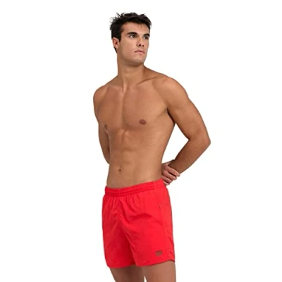 Bild av ARENA BYWAYX R Swim Trunks, Fluo Röd dark Oliv, XL Men&#039;s, Red Olive,