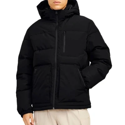 Bild av Jack &amp; Jones Jjeotto Puffer Jacket Vinterjacka, Storlek: Large, Dunkelblau