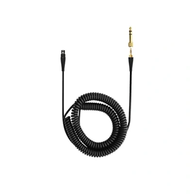 Bild av beyerdynamic PRO X spiralkabel för serien hörlurar 3 m, stifts mini XLR stereoljusklänkar (3,5 mm) med 6,35 mm adapter