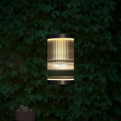 Bild av Nordlux Coupar utomhus pendellampa, Ø 13 cm, svart