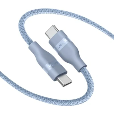 Bild av Anker Nano USB C till Kabel, 240W 1.8m Flexibel Färgglatt Flätad, Snabbladdningskabel Typ för iPhone 16/16 Pro/16 Plus/16 Pro Max, MacBook Pro/Air, iPad Galaxy S24 och Mer