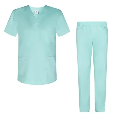 Bild av MISEMIYA Unisex Sanitära Uniformer Medicinska Set BZ 817 8312, Turkos, 4XL
