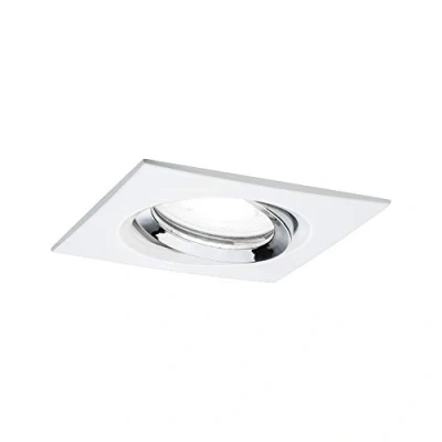 Bild av Paulmann 936.74, Nedtryckbar spotlight, GU10, 1 lampor, LED, 4000 K, Krom, Vit