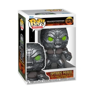 Bild av Funko POP! Filmer: Transformers: Rise Of the Beasts Optimus Primal Vinylfigur för samlare Presentidé Officiell Merchandise Leksaker barn och vuxna Filmfans Modellfigur