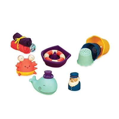 Bild av B. toys av Battat Wee Splashy babyleksak badkar tid lekset