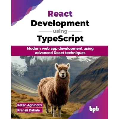 Bild av React development using TypeScript: Modern web app advanced techniques (English Edition)