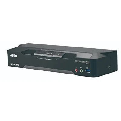 Bild av ATEN CM1942 Omkopplare för tangentbord/video/mus/ljud/USB 2 x KVM/ljud/USB 1 lokal användare skrivbordsmodell