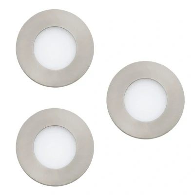 Bild av EGLO connect Fueva C LED infälld spotlight 8,6 cm, set om 3