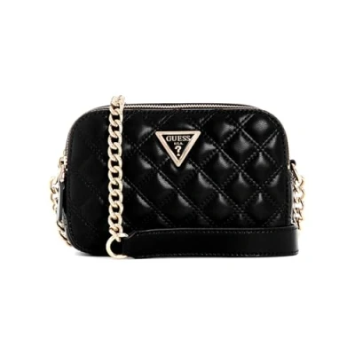 Bild av Guess Giully Camera BAG Axelremsväska, Storlek: One Size, Black