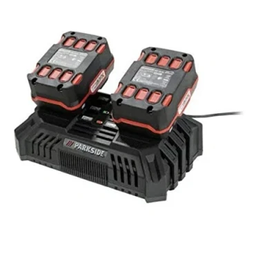 Bild av Dubbelt batteri snabbladdare PDSLG 20 A1 (Parkside X20V Team)
