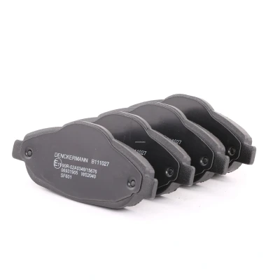 Bild av DENCKERMANN B111027 Jeu de plaquettes frein Essieu avant non préparé pour indicateur d&#039;usure, contact signal d&#039;usure exclu PEUGEOT: 3008 I