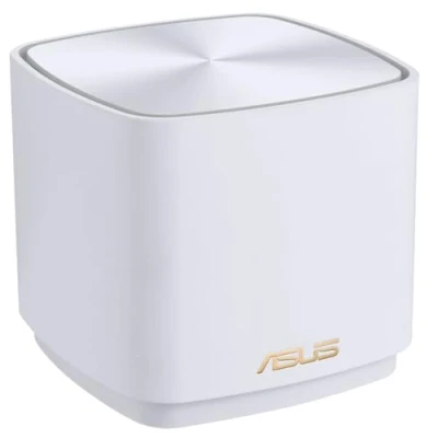 Bild av ASUS ZenFiWi XD5 1 Pack WiFi 6 Mesh System för hela huset AX3000 (täckning upp till 464 m2, fler än 5 rum, Enkel konfiguration, Nätverkssäkerhet, Föräldrakontroll), Vit
