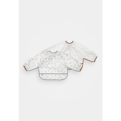 Bild av Lässig LONG Sleeve BIB TINY Farmer Sheep 2 PACK Haklapp för barn, Storlek: One Size, White
