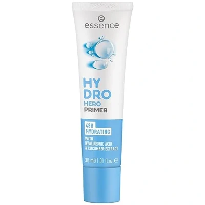 Bild av essence HYDRO HERO primer, vit, närande, långvarig, grundande, uppfriskande, slätande, naturlig, vegansk, oljefri, uppfyller vår CLEAN BEAUTY standard (30 ml)