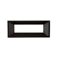 Bild av Strapubox AR 3,5 A Frontramme Sort Passer til: LC display cifret Plastic