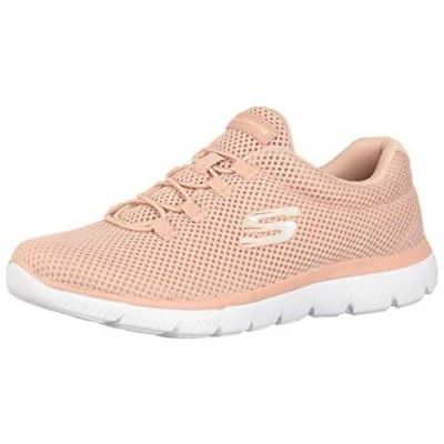 Bild av Skechers Dam 2022 Summits Bungee Sneaker, Rosa, 38.5 EU