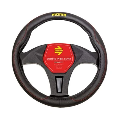 Bild av MOMO Carbon Universal Rattskydd Svart och Röd