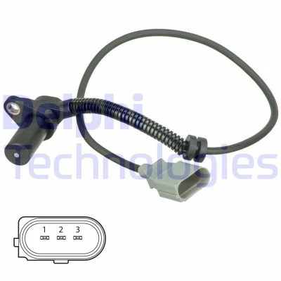 Bild av DELPHI SS11322 Capteur d&#039;impulsions 3 AUDI: A8 D3, Q7, D2, VOLKSWAGEN: Touareg I