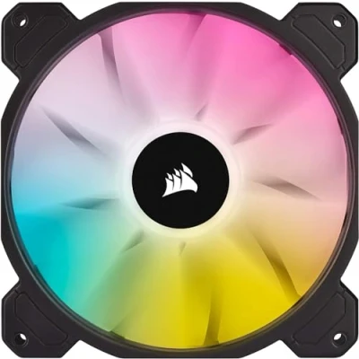 Bild av Corsair iCUE SP140 RGB ELITE Performance 140mm PWM Dual Fan Kit with Lighting Node CORE