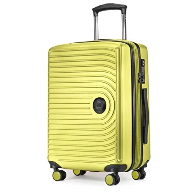 Bild av HAUPTSTADTKOFFER Mitte handbagage 55x40x23, TSA, 4 hjul, resväska, resväska med hårda skal, rullväska, kabinbagage ormbunke