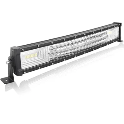 Bild av AUXTINGS 22 tum 56 cm 270W böjd trippelrad 7D ledd verktygsfält Spot Flood Beam DC 12V 24V 6000k terrängfordon 4x4 atvs utvs